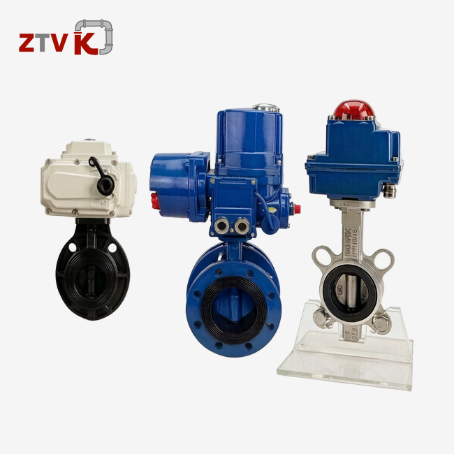 electric operated butterfly valve